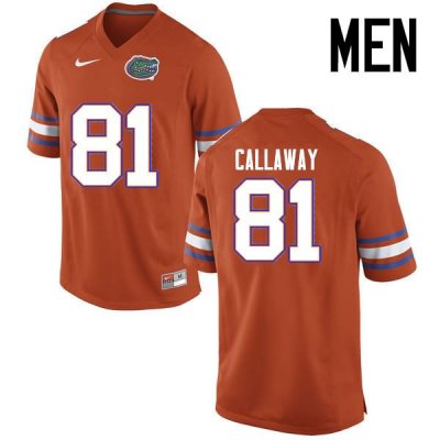 Men's Florida Gators #81 Antonio Callaway NCAA Nike Orange Authentic Stitched College Football Jersey GQJ2462YG